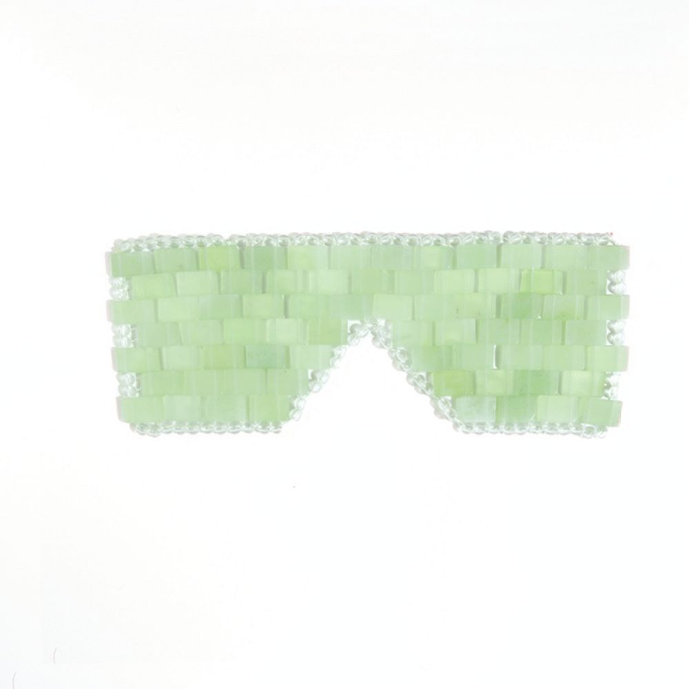Skincare Xiu Xiu - Handcrafted Xiu Jade Eye Mask Natural