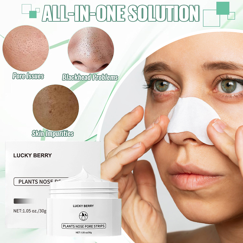 Skincare Oil Control - White Clay Deep Cleansing Nose Mask
