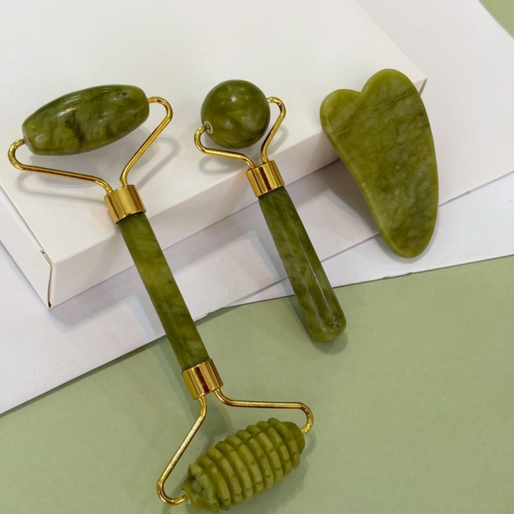Skincare Xiu Xiu - Green Xiu Jade Facial Roller Guasha