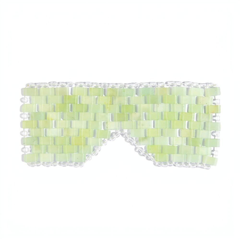 Natural Xiu Jade Eye Mask Hand - Skincare Xiu Xiu review and price