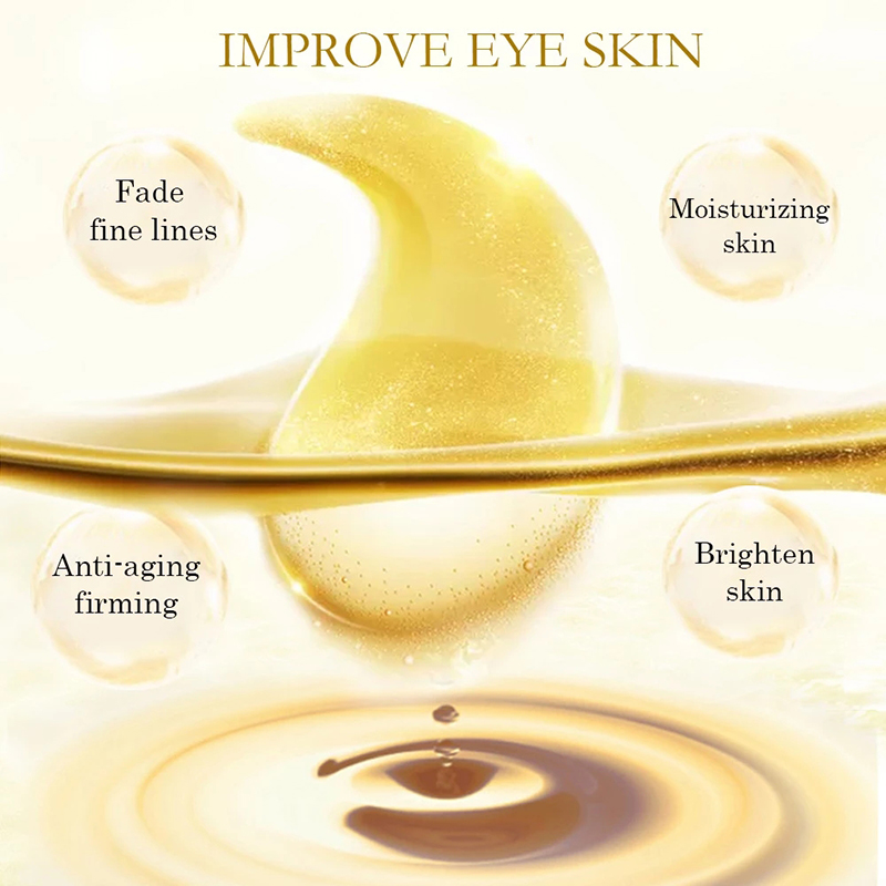 10/20pcs Golden Crystal Collag - Skincare Oil Control review and price