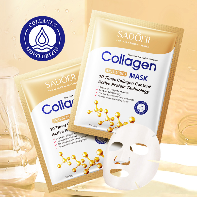 10pcs Anti-wrinkle Collagen Fa - Collagen Sheet Mask review and price