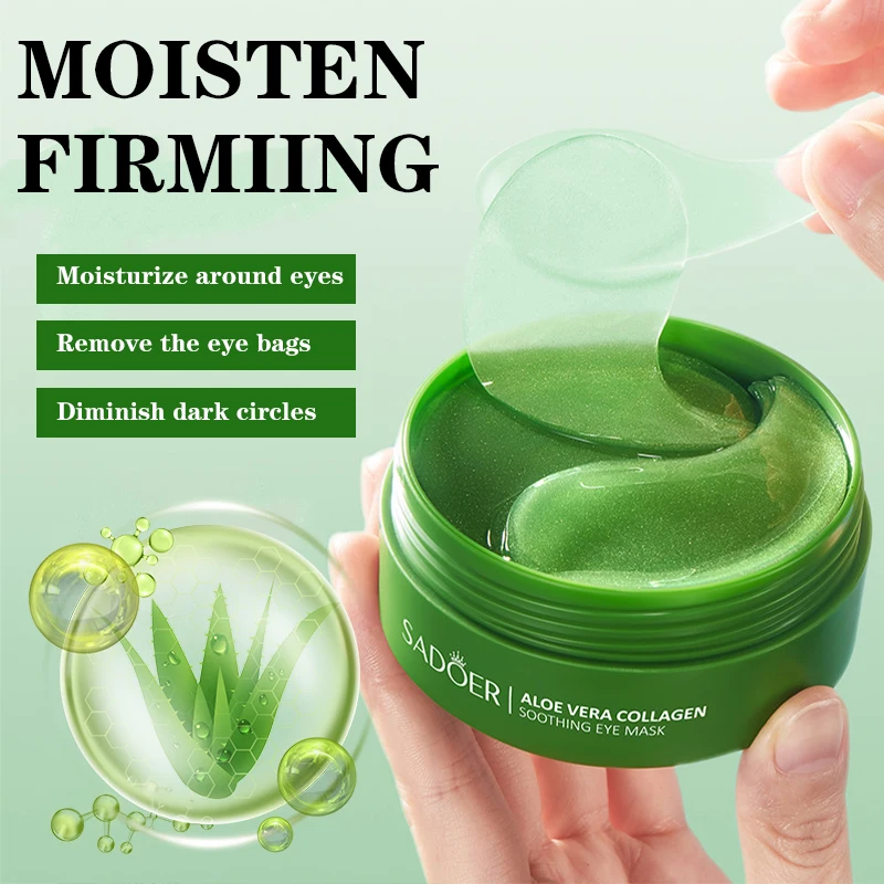 60pcs Aloe Vera Collagen Eye M - Collagen Sheet Mask review and price