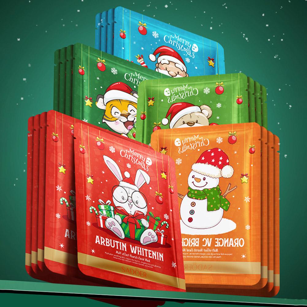 Christmas Series Face Masks Bu - Collagen Sheet Mask review and price