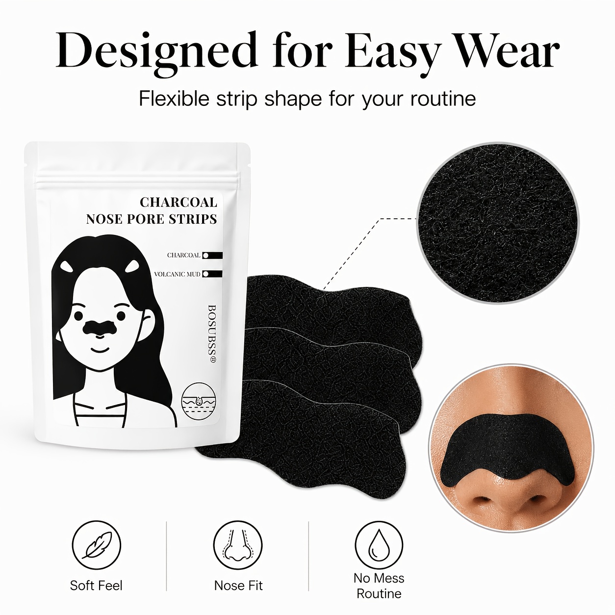 20/10 Charcoal Nose Pore Strip - Skincare Oil Control review and price