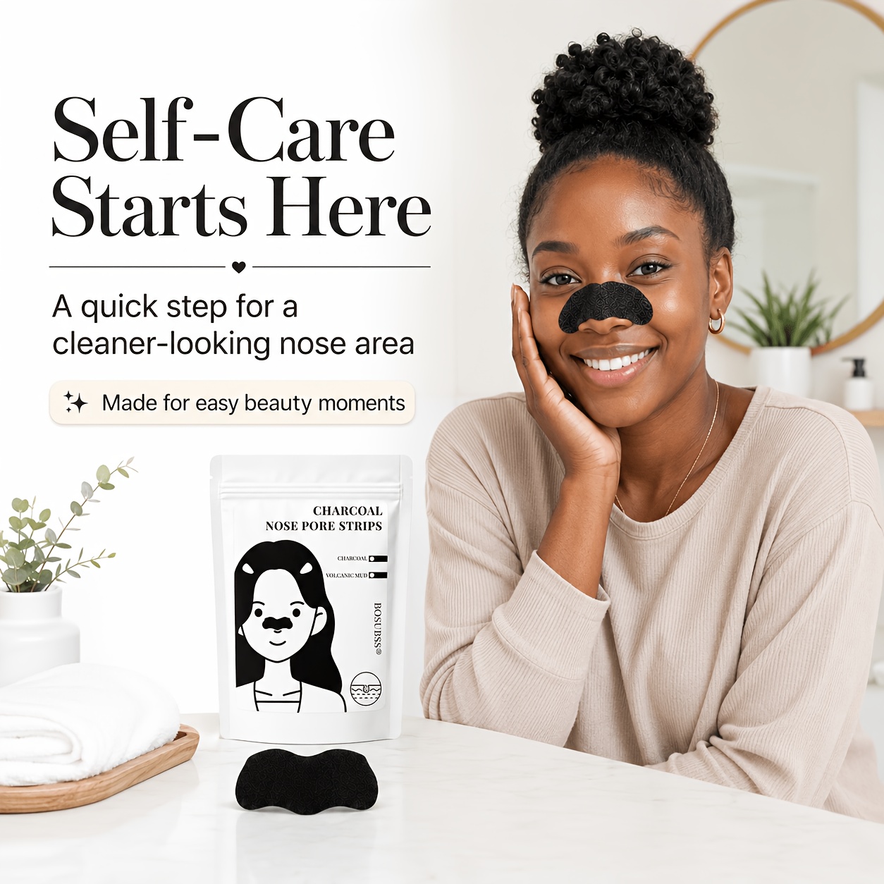 20/10 Charcoal Nose Pore Strip - Skincare Oil Control review and price
