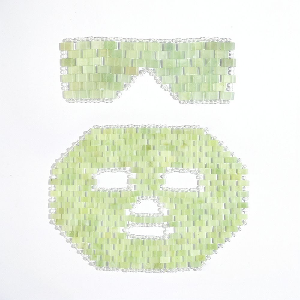 Natural Xiu Jade Eye Mask Hand - Skincare Xiu Xiu review and price