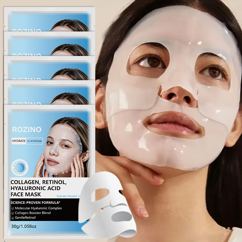 5Pcs/8Pcs/10Pcs-3 in 1 Collage - Collagen Sheet Mask review and price