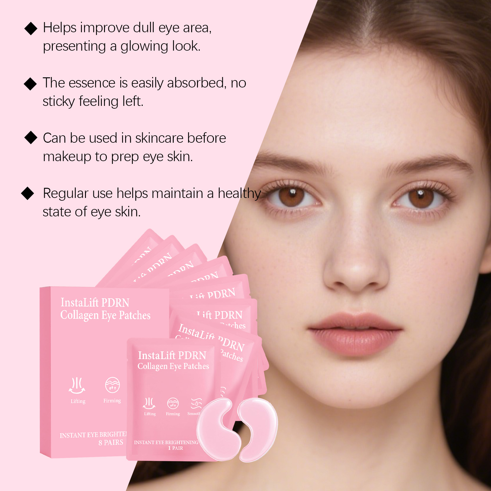 Instalift PDRN Collagen Eye Pa - Collagen Sheet Mask review and price