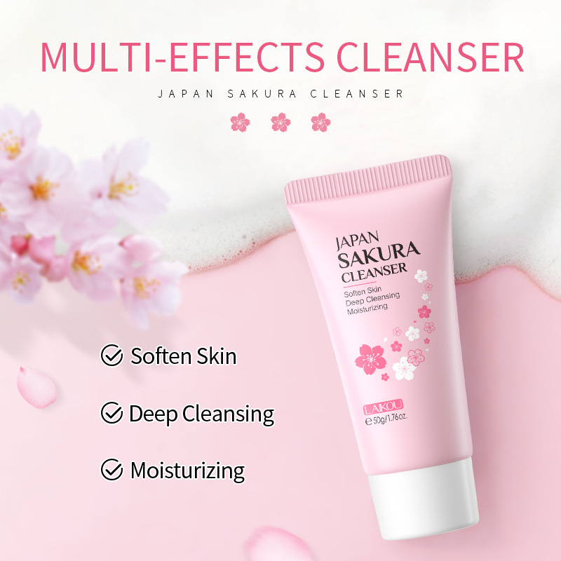 Sakura Facial Cleaner Korean F - Skincare Korea review and price