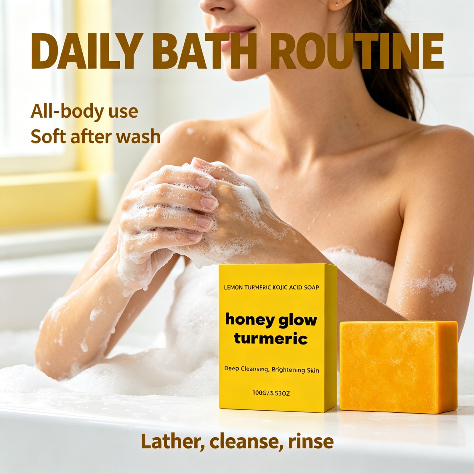 Turmeric Kojic Acid Soap Bar G - Kojic Acid Soap review and price