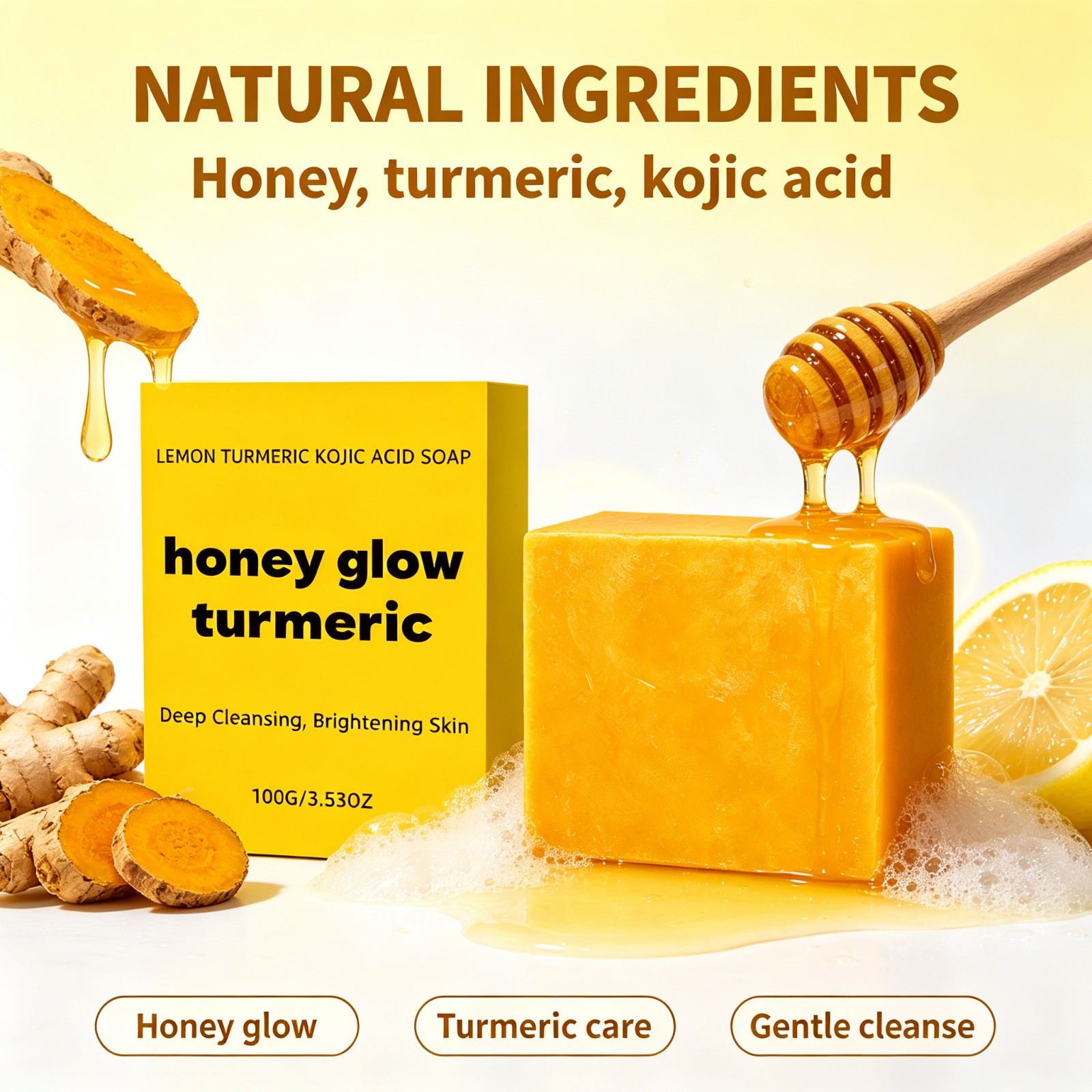 Turmeric Kojic Acid Soap Bar G - Kojic Acid Soap review and price